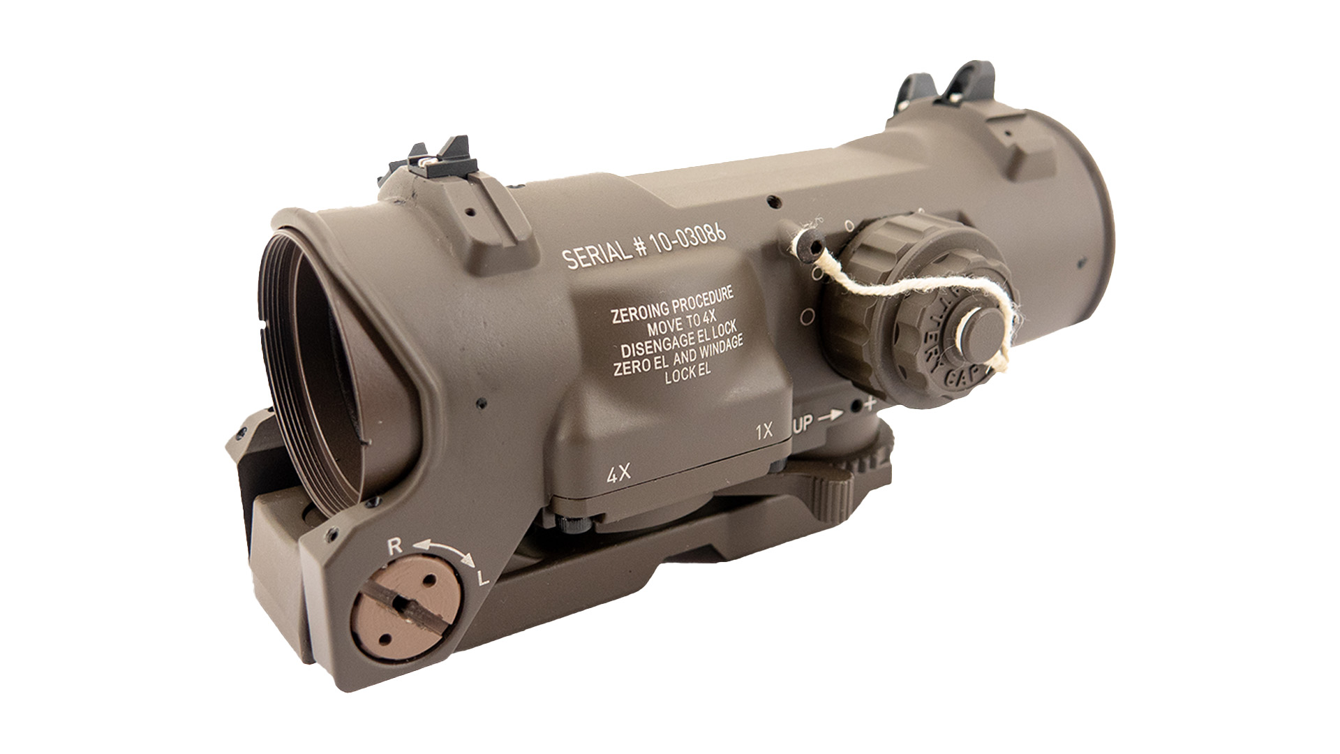 Schutzscheibe für EG ELCAN Spector DR